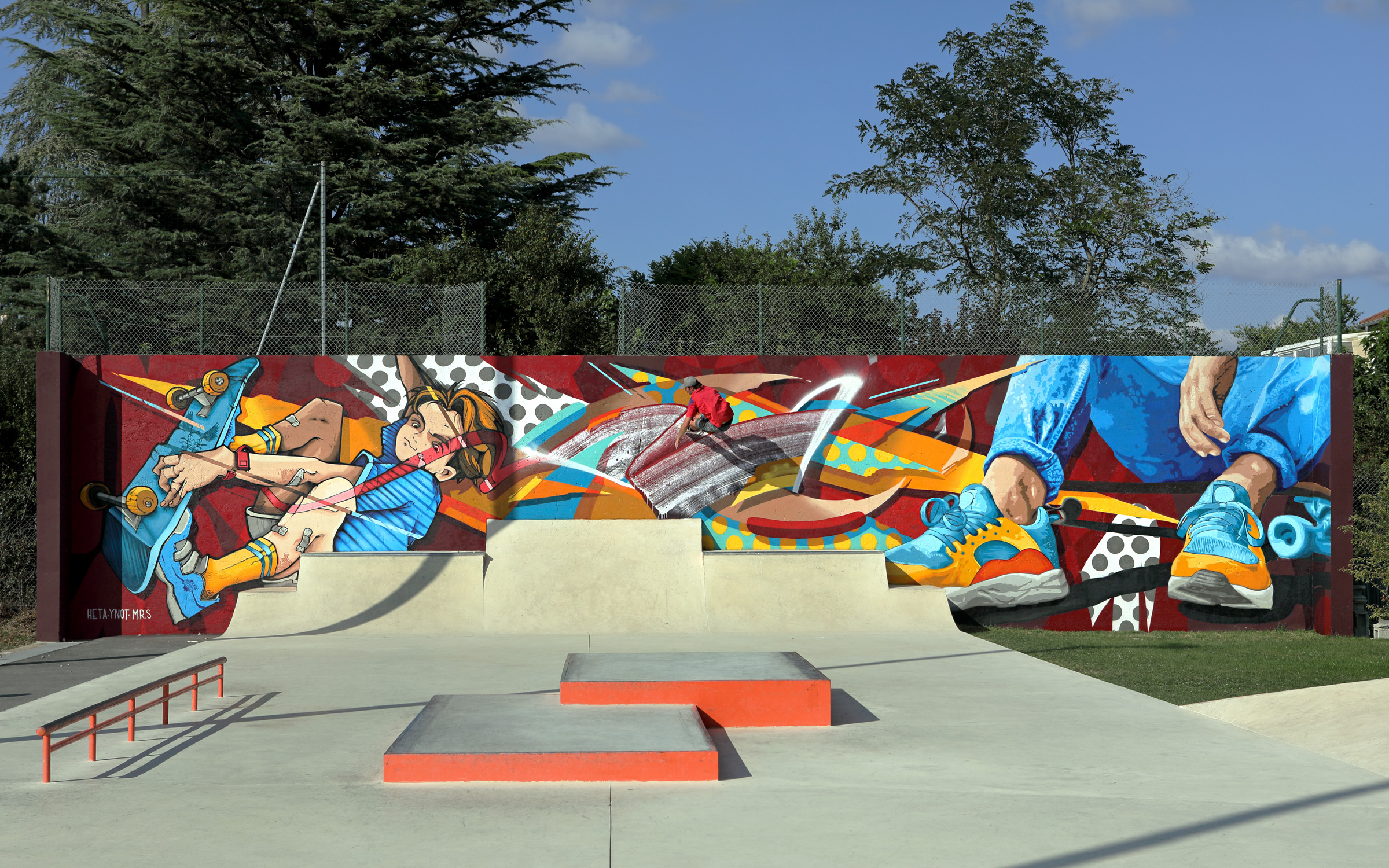 Chaponost-skatepark-wallrride