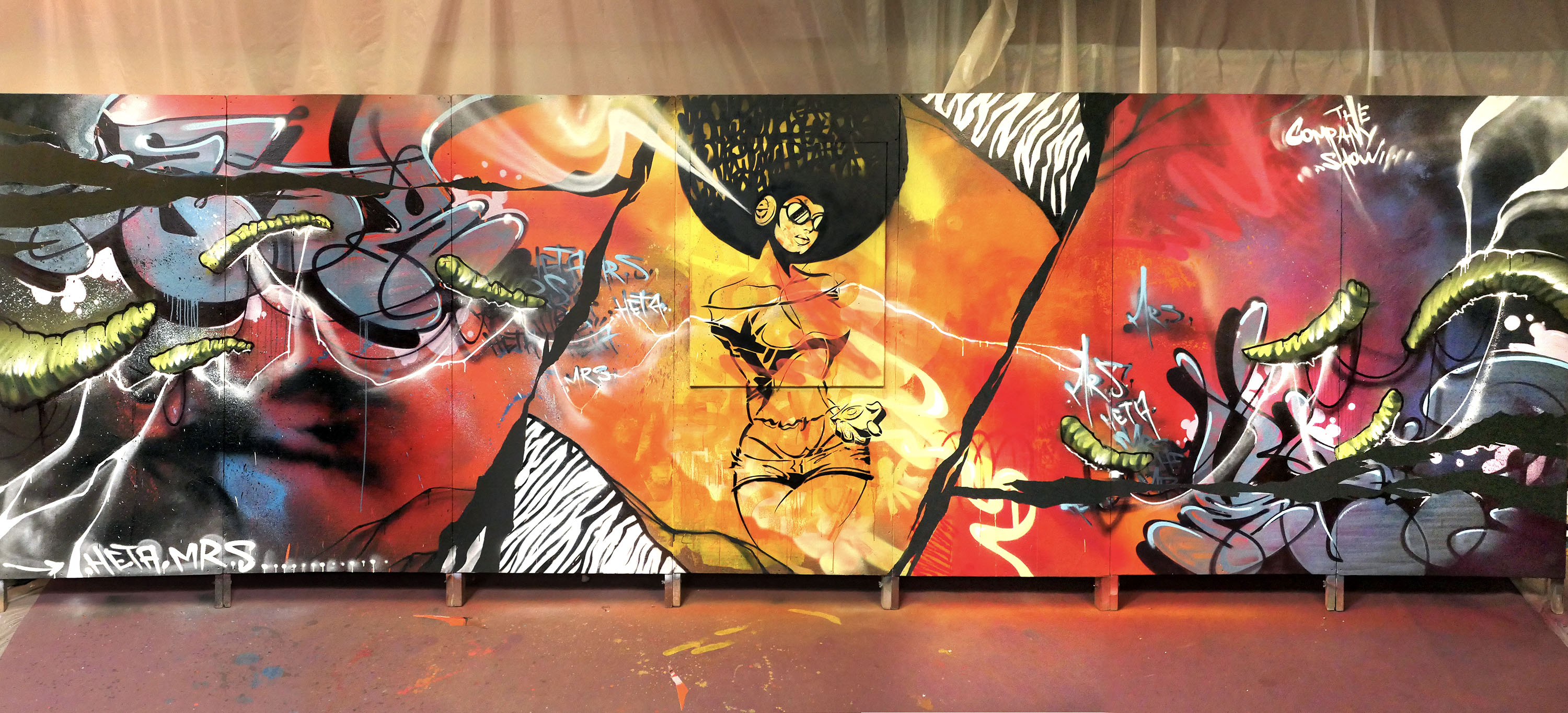 The-Company-show-fresque