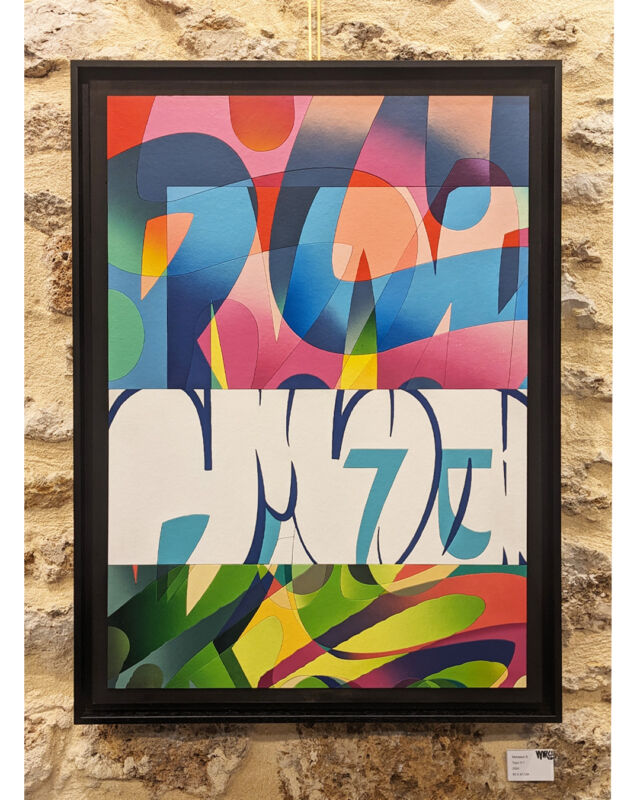 ✨ Nouvelle œuvre dispo ! "Typo H1" ✨
- dimensions: 65 x 87 cm 
- caisse américaine noire
Une fusion vibrante de graffiti abstrait et de découpe laser inspirée par la marqueterie. Chaque forme et chaque couleur se rencontrent pour créer une harmonie visuelle unique. Inspirée par l'énergie urbaine et réalisée avec une précision chirurgicale, cette œuvre est une exploration artistique sans limites.  #GraffitiArt
#StreetArt
#UrbanArt
#LaserCutArt
#AbstractArt
#marquetryhybrid 
#marquetry
#ColorfulArt
#ModernArt
#ArtOfTheDay
#GraffitiLife
#CreativeProcess
#ArtisticInnovation
#CardboardArt
#ChipboardArt
#LaserCutDesign
#LaserCuttingArt