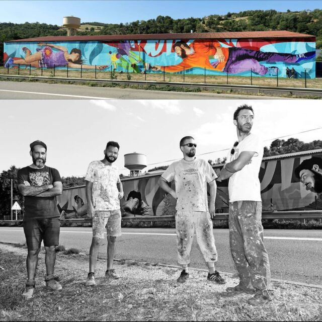 "Les passeurs de couleurs"
Fresque réalisée à l'usine Canson avec peintures Daler Rowney.
=> Glissez vers la droite pour la fresque en détails!  artistes :
@monsieurs6381 @hetaone @filipe_toner. @dagsonsilva  photo: @lyonhiphop  #canson #darlerrowney #mural #muraliste #muralistes #muralist #muralists #graffiti #graffitiartist #graffitiartists #graffitiporn #graffitiartistry #streetart #streetarteverywhere #streetartistry #streetartist #streetartglobe #streetartlovers #streetartofficial #streetartandgraffiti #streetartists #streetartiseverywhere #streetartworldwide #streetartfrance