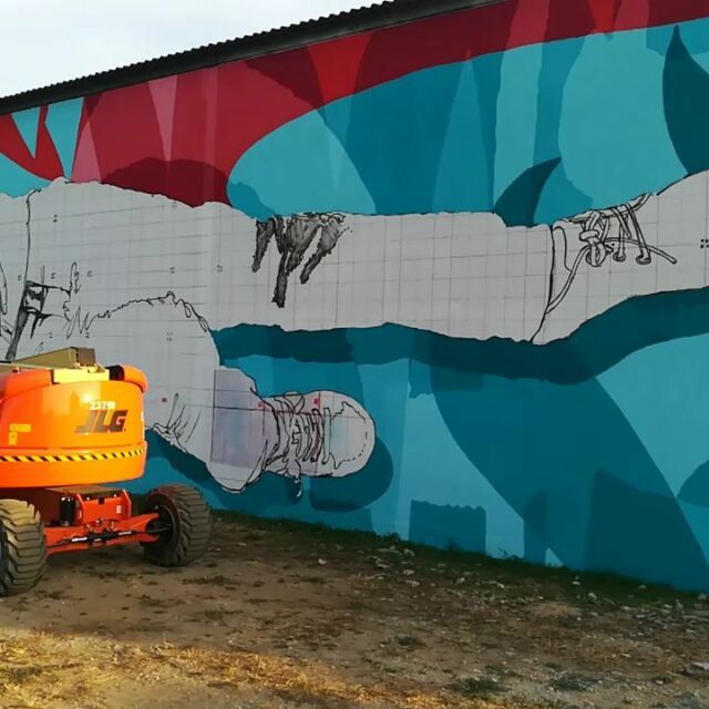 #cansonpaper #dalerrowney #streetart #graffiti
Fresque toujours en cours avec Toner, HetaOne, Dagson Sylva et Monsieur-S